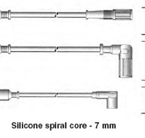Set cablaj aprindere FIAT TIPO (160_) 1.4 i.e. benzina 78 cai MAGNETI MARELLI 941095620602