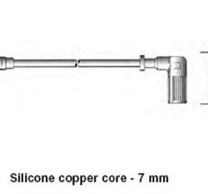 Set cablaj aprindere FIAT TIPO (160_) 1.6 i.e. benzina 90 cai MAGNETI MARELLI 941095870625