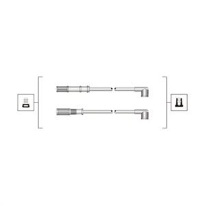Set cablaj aprindere FIAT PANDA (169_) 1.2 4x4 (169.AXB2A) benzina 60 cai MAGNETI MARELLI 941319170068
