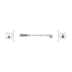 Set cablaj aprindere FIAT PANDA (169_) 1.2 LPG (169CXF1A) Benzina/Autogaz (GPL) 69 cai MAGNETI MARELLI 941319170098