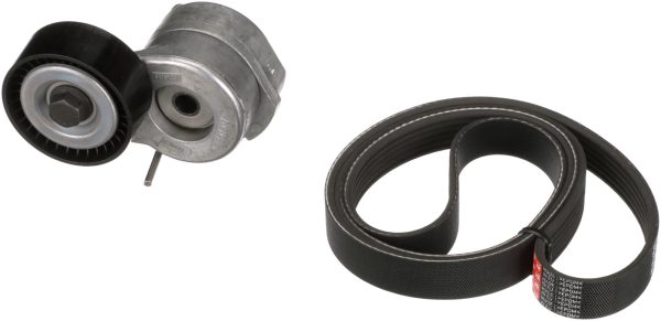Set curea transmisie cu caneluri FIAT QUBO (225_) 1.3 D Multijet (225CXB1A, 225AXB1A, 225CXB11, 225AXB11,... diesel 75 cai GATES K016PK1320