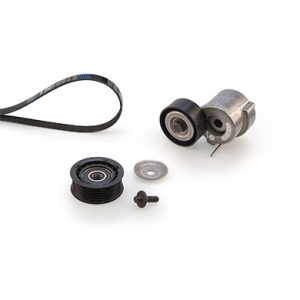 Set curea transmisie cu caneluri FIAT 500X (334_) 1.6 D Multijet (334AXA1B, 334AXA11) diesel 120 cai GATES K016PK1345XS