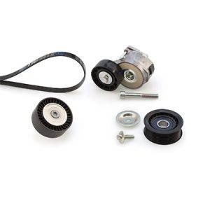 Set curea transmisie cu caneluri FIAT 500L (351_, 352_) 1.6 D Multijet (199LYD1B) diesel 105 cai GATES K016PK1375