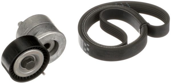 Set curea transmisie cu caneluri FIAT QUBO (225_) 1.3 D Multijet (225CXB1A, 225AXB1A, 225CXB11, 225AXB11,... diesel 75 cai GATES K026PK1183