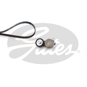 Set curea transmisie cu caneluri FIAT PANDA (169_) 1.2 (169AXF2A, 169AXF1A) benzina 69 cai GATES K055PK1148
