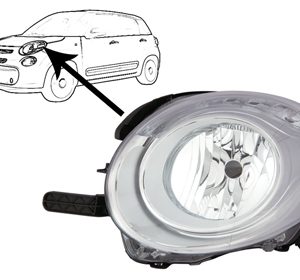 Far FIAT 500L (351_, 352_) 0.9 (199LYC1B) benzina 105 cai VAN WEZEL 1609963