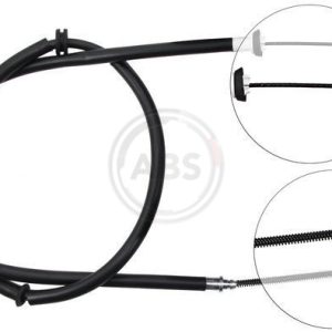 Cablu frana de parcare FIAT FIORINO microbus (225_) 1.3 JTD Multijet (225BXB1A, 225BXB11) diesel 75 cai ABS K16838