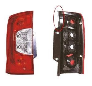 Lampa spate FIAT QUBO (225_) 1.4 Natural Power (225AXC1A) Benzina/Gaz metan (GNC) 78 cai VAN WEZEL 1748931