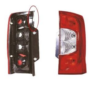 Lampa spate FIAT QUBO (225_) 1.4 Natural Power (225AXC1A) Benzina/Gaz metan (GNC) 78 cai VAN WEZEL 1748932