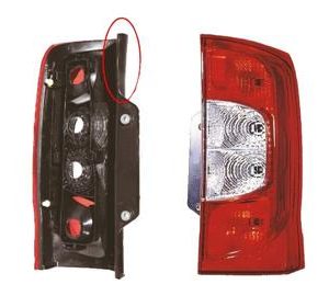 Lampa spate FIAT QUBO (225_) 1.4 Natural Power (225AXC1A) Benzina/Gaz metan (GNC) 78 cai VAN WEZEL 1748934
