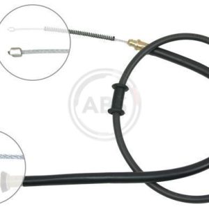 Cablu frana de parcare FIAT PANDA (169_) 1.1 (169.AXA1A) benzina 54 cai ABS K18228