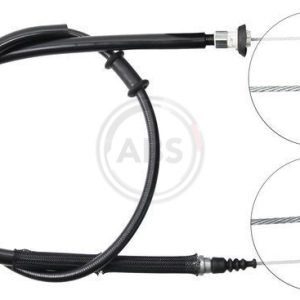 Cablu frana de parcare FIAT PANDA Caseta/ Hatchback (169_) 1.2 4x4 benzina 60 cai ABS K19948