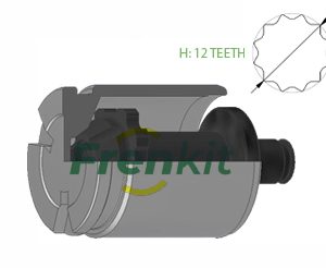 Piston etrier frana FIAT 500X (334_) 1.3 D Multijet (334AXH1A) diesel 95 cai FRENKIT K385202T