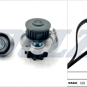 Set pompa apa + curea dintata FIAT PANDA (169_) 1.1 (169.AXA1A) benzina 54 cai DOLZ KD188