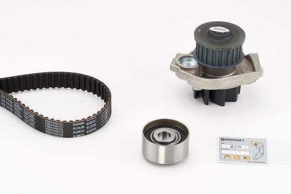 Set pompa apa + curea dintata FIAT PANDA (169_) 1.2 LPG (169CXF1A) Benzina/Autogaz (GPL) 69 cai CONTITECH CT1115WP1