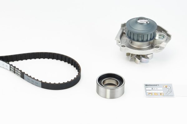 Set pompa apa + curea dintata FIAT PANDA (141_) 1100 benzina 54 cai CONTITECH CT973WP1