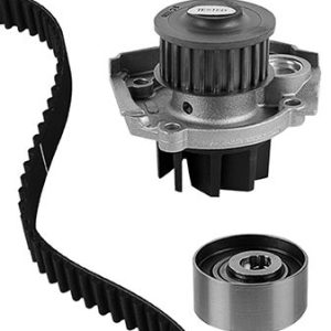 Set pompa apa + curea dintata FIAT QUBO (225_) 1.4 Natural Power (225AXC1A) Benzina/Gaz metan (GNC) 78 cai GRAF KP1030-2