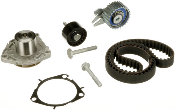 Set pompa apa + curea dintata FIAT 500X (334_) 2.0 D Multijet 4x4 (334AXB22, 334AXD2B) diesel 136 cai GATES KP15684XS-1
