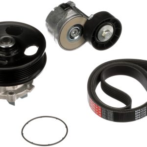 Pompa apa + Set curea transmisie cu caneluri FIAT PANDA VAN (312_, 519_) 1.3 D Multijet (312CXL1A, 312DXL1A) diesel 75 cai GATES KP16PK1310
