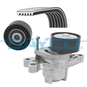 Set curea transmisie cu caneluri FIAT QUBO (225_) 1.4 (225AXA1A) benzina 73 cai DAYCO KPV362