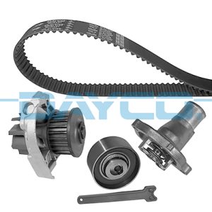 Set pompa apa + curea dintata FIAT PANDA (169_) 1.2 Natural Power (169.AXB1A) Benzina/Gaz metan (GNC) 60 cai DAYCO KTBWP4662T1