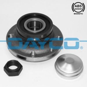 Set rulment roata FIAT QUBO (225_) 1.3 D Multijet (225AXE1A, 225CXE1A, 225AXH1A, 225AXL1A,... diesel 95 cai DAYCO KWD1009