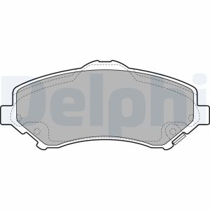Placute frana FIAT FREEMONT (345_) 2.0 JTD 4x4 diesel 163 cai DELPHI LP2143