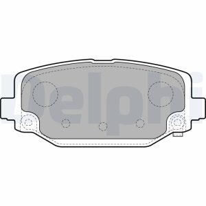 Placute frana FIAT FREEMONT (345_) 2.0 JTD 4x4 diesel 163 cai DELPHI LP2499