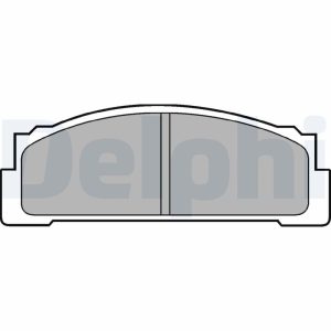 Placute frana FIAT FIORINO (127_) 900 benzina 45 cai DELPHI LP30