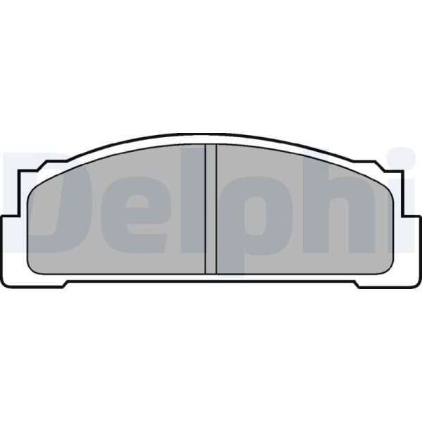 Placute frana FIAT FIORINO (127_) 900 benzina 45 cai DELPHI LP30