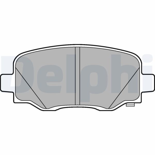 Placute frana FIAT 500X (334_) 1.0 (334.AXN1B) benzina 114 cai DELPHI LP3194