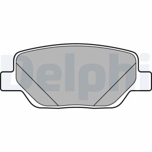 Placute frana FIAT TIPO limuzina (356_, 357_) 1.3 D (356SXB1A, 356SXH1A, 356SXD1A) diesel 95 cai DELPHI LP3290