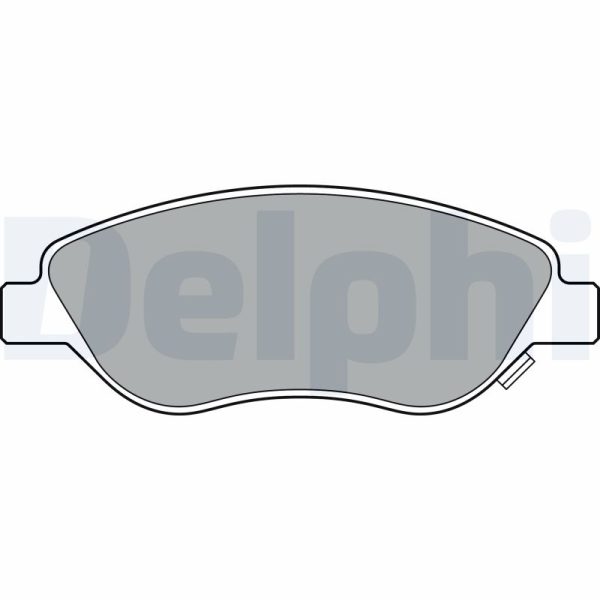 Placute frana FIAT TIPO hatchback (356_, 357_) 1.0 (357HXN1A) benzina 101 cai DELPHI LP3360