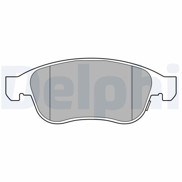 Placute frana FIAT 500X (334_) 1.0 (334.AXN1B) benzina 114 cai DELPHI LP3588