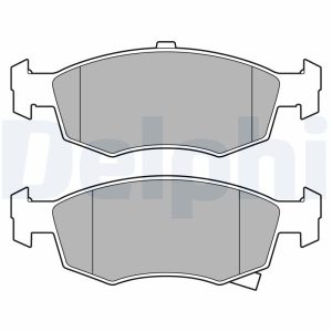 Placute frana FIAT PANDA (312_, 319_) 1.0 Mild Hybrid (312.PYD1B) benzina/elector 69 cai DELPHI LP3668