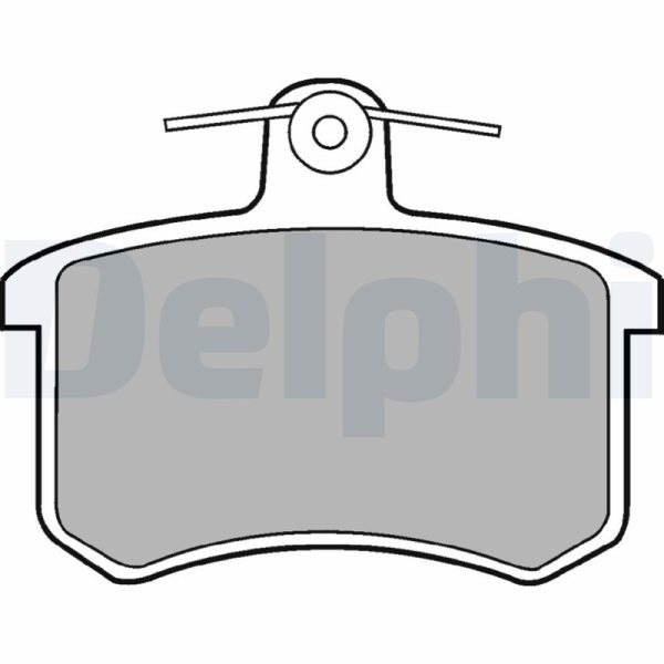 Placute frana FIAT TIPO (160_) 1.4 i.e. (160.AP, 160.AD, 160.EA) benzina 70 cai DELPHI LP451