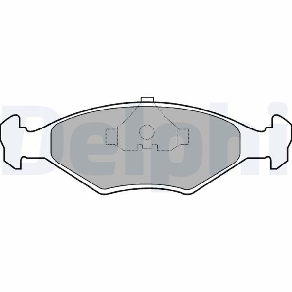 Placute frana FIAT FIORINO (147_) 1.1 60 benzina 55 cai DELPHI LP677
