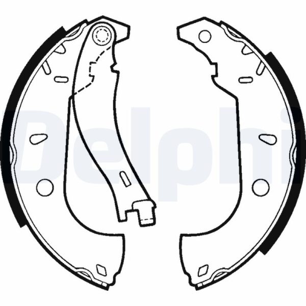 Set saboti frana FIAT TIPO (160_) 1.8 i.e. benzina 90 cai DELPHI LS1379