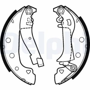 Set saboti frana FIAT ARGENTA (132_) 2500 Diesel diesel 72 cai DELPHI LS1395