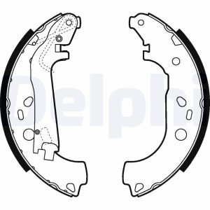 Set saboti frana FIAT QUBO (225_) 1.3 D Multijet (225CXB1A, 225AXB1A, 225CXB11, 225AXB11,... diesel 75 cai DELPHI LS2014