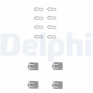 Set accesorii placute frana FIAT CROMA (154_) 2500 D diesel 75 cai DELPHI LX0075