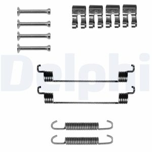 Set accesorii sabot de frana FIAT 500 (312_) 1.4 Turbo (312AXD1A) benzina 137 cai DELPHI LY1267
