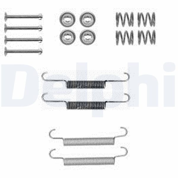 Set accesorii saboti frana parcare FIAT FREEMONT (345_) 2.0 JTD diesel 140 cai DELPHI LY1377