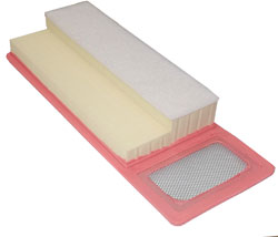 Filtru aer FIAT PANDA (169_) 1.3 D Multijet (169AXG1A, 169AXD1A) diesel 75 cai ALCO FILTER MD-8524
