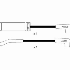 Bujie incandescenta FIAT FIORINO Pick up (146_) 1.7 D diesel 57 cai NGK 7906