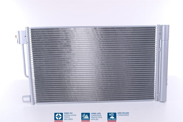 Condensator climatizare FIAT FIORINO microbus (225_) 1.3 JTD Multijet (225BXB1A, 225BXB11) diesel 75 cai NISSENS 94973