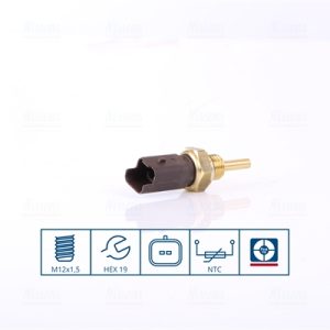 Senzor temperatura lichid de racire FIAT QUBO (225_) 1.4 Natural Power (225AXC1A) Benzina/Gaz metan (GNC) 78 cai NISSENS 207034