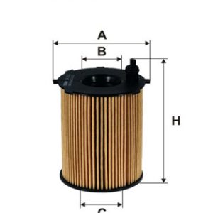 Filtru ulei FIAT PANDA VAN (312_, 519_) 0.9 (312CXH1A, 312DXH1A) benzina 65 cai FILTRON OE 670/2