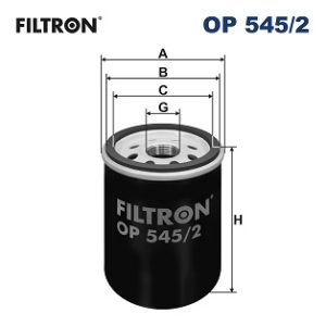 Filtru ulei FIAT PANDA (169_) 1.1 (169.AXA1A) benzina 54 cai FILTRON OP 545/2