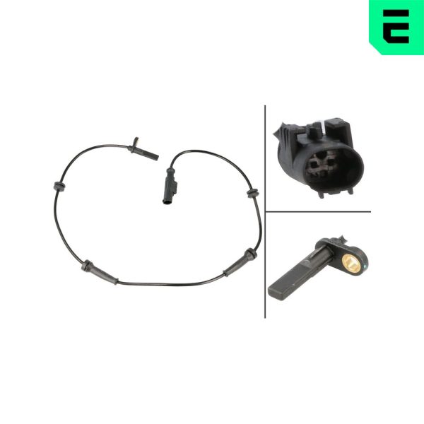 Senzor turatie roata FIAT QUBO (225_) 1.3 D Multijet (225AXG1A, 225CXG1A, 225AXG11, 225CXG11) diesel 80 cai OPTIMAL 06-S686